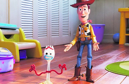 Proiezione (con popcorn gratis) di “Toy Story 4” al Monterosa