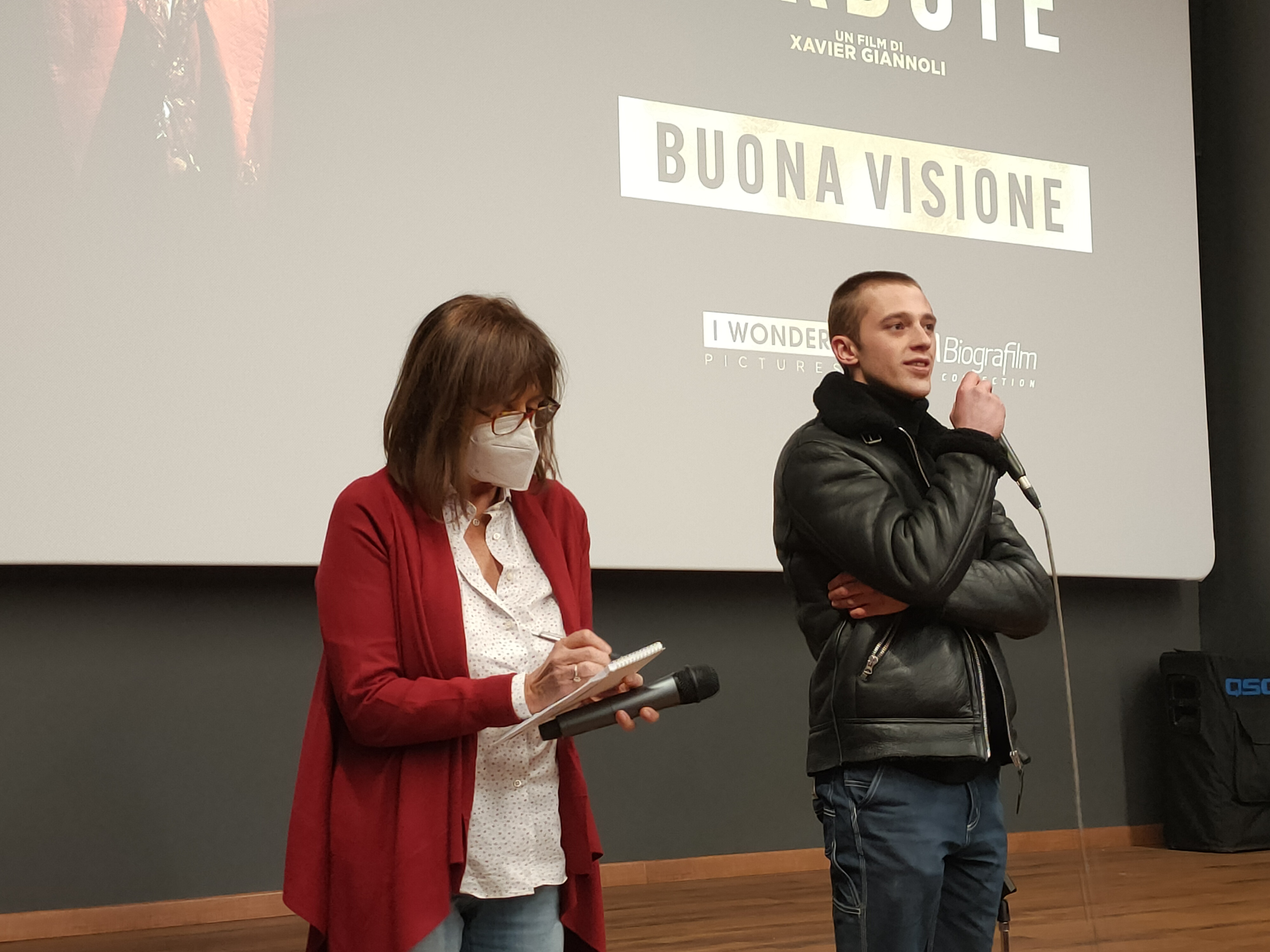 Benjamin Voisin: “Che bello questo cinema rettangolare!”