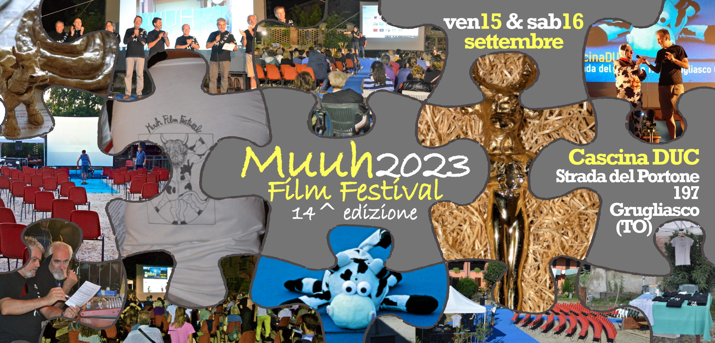 Il 15 e 16 settembre torna il Muuh Film Festival