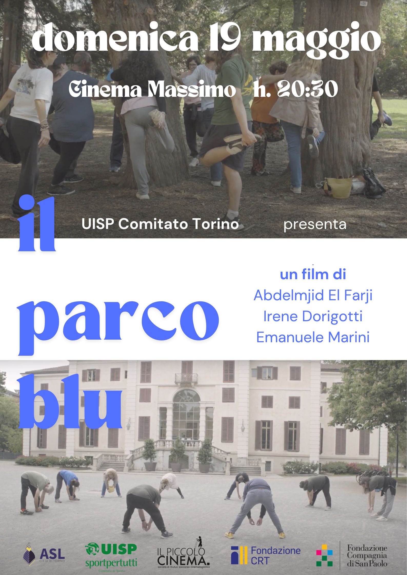 Anteprima documentario “IL PARCO BLU” domenica 19 maggio