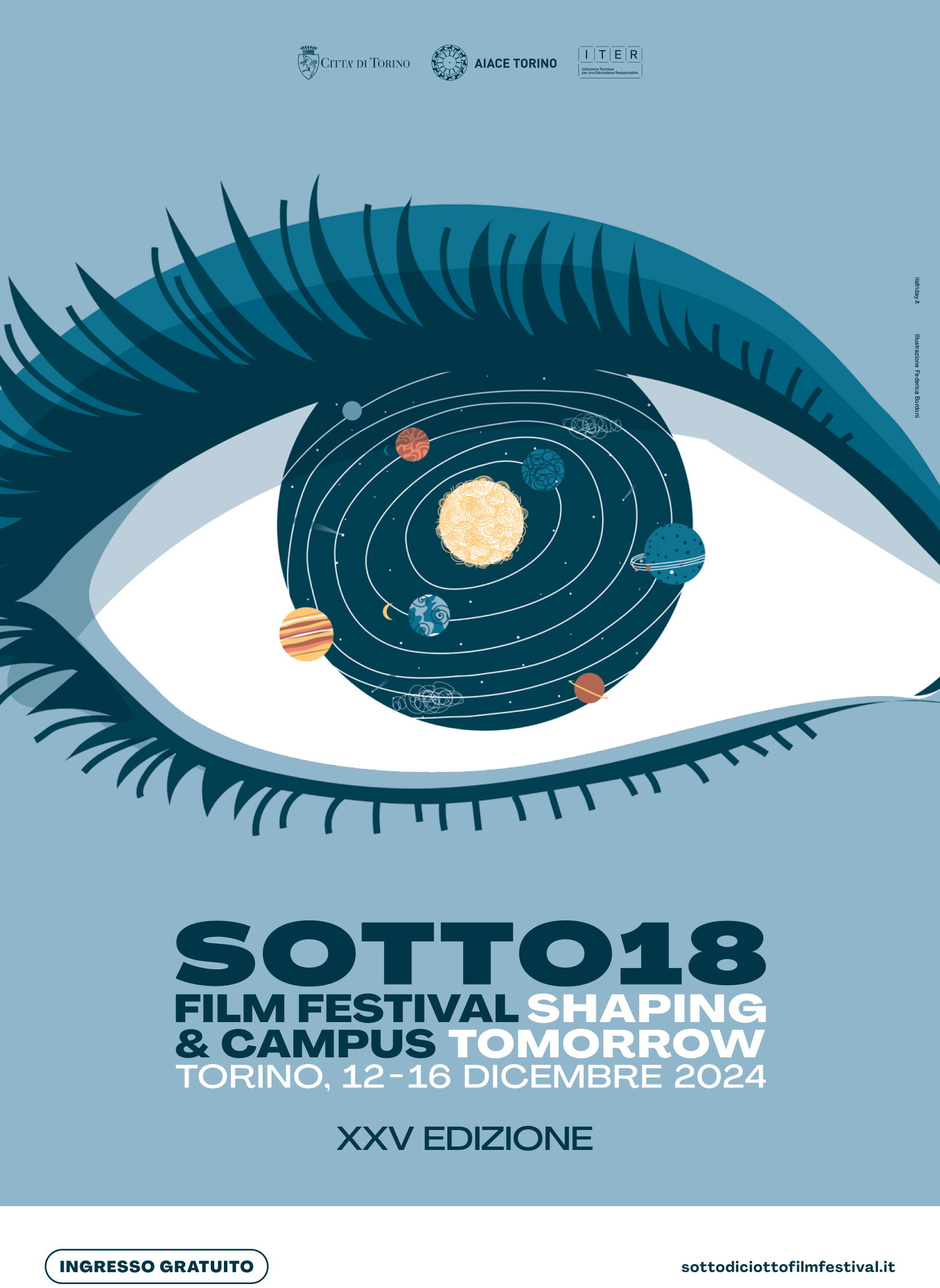 Il 25° Sottodiciotto Film Festival & Campus  a Torino dal 12 al 16 dicembre