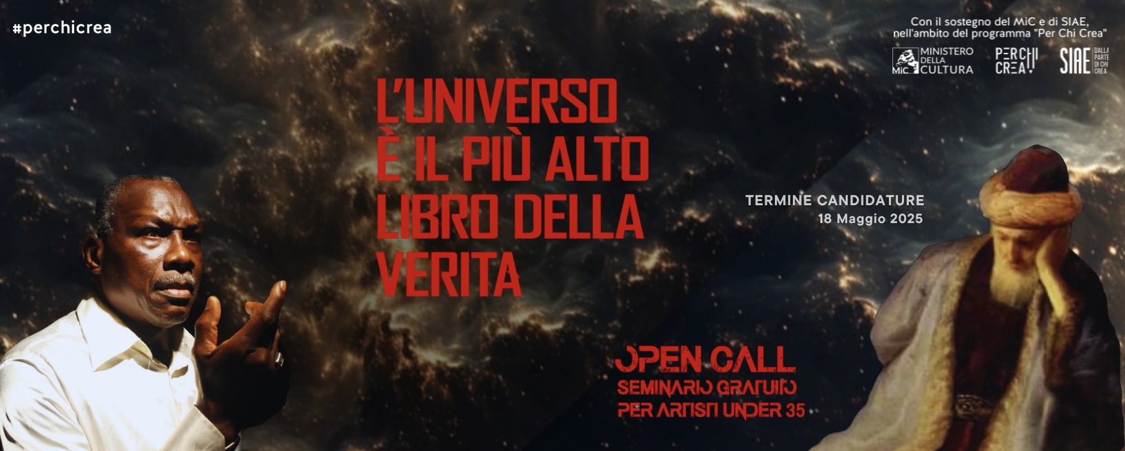 “L’universo è il più alto libro della Verità”, un seminario per attori e attrici